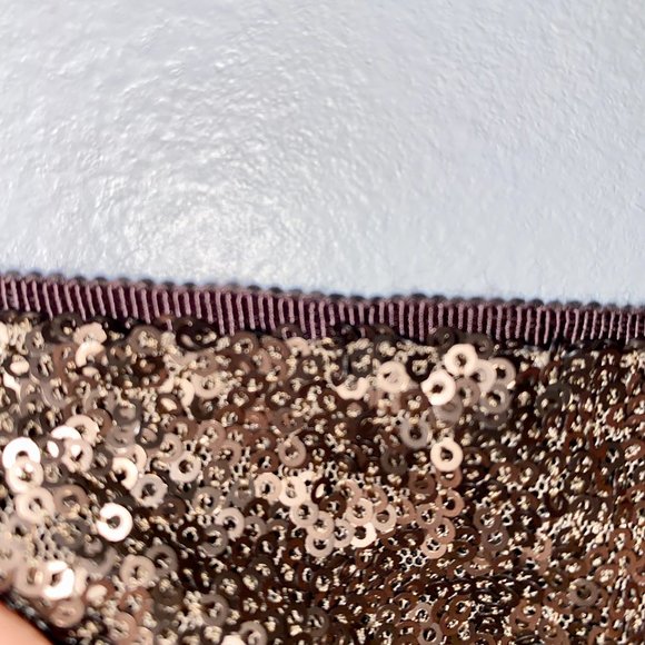 BANANA REPUBLIC BROWN SEQUIN SHORTS - Picture 5 of 12